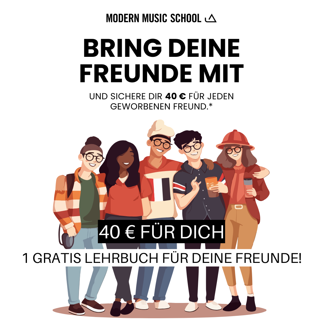 Freunde werben Freunde Promo Social Media Anzeige