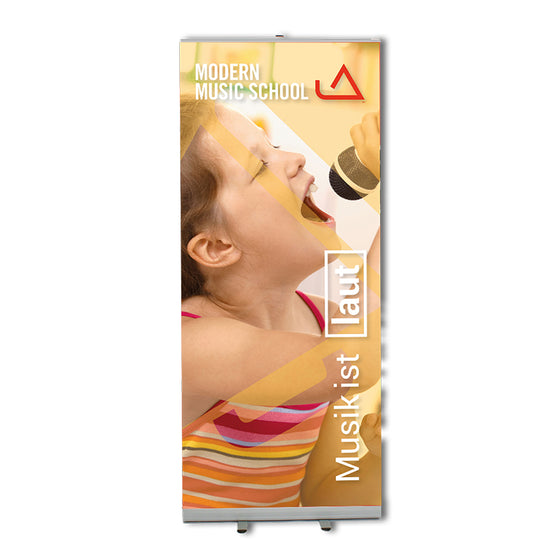 MMS - Rollup Banner "Musik ist..."