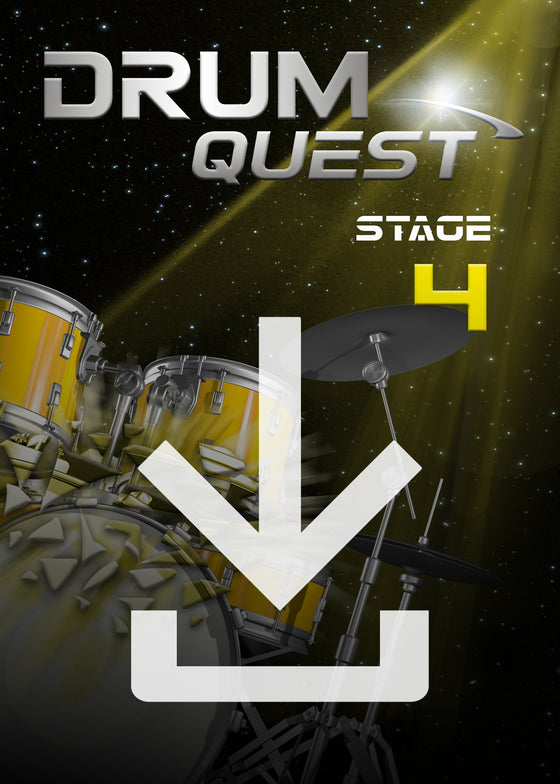Play along Download - Drum Quest Stage 4