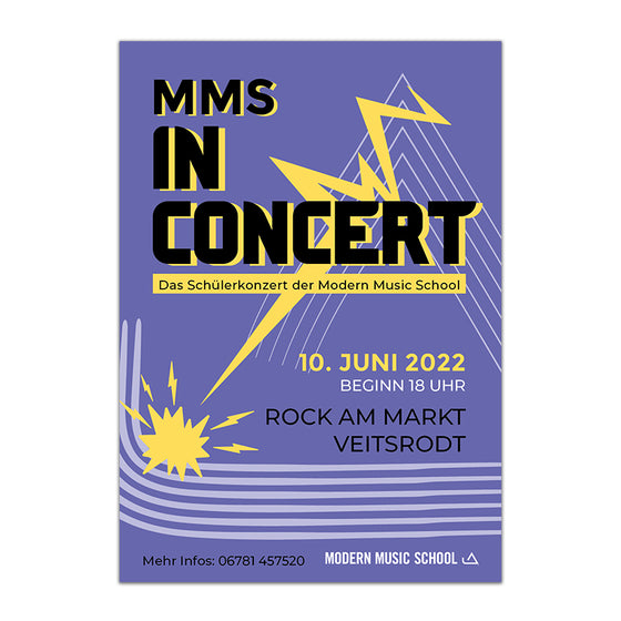 MMS - Poster "IN CONCERT"